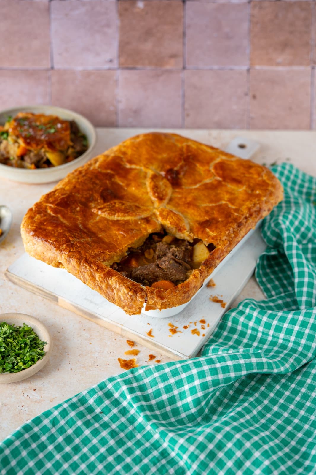 Beef Massaman Curry Pie