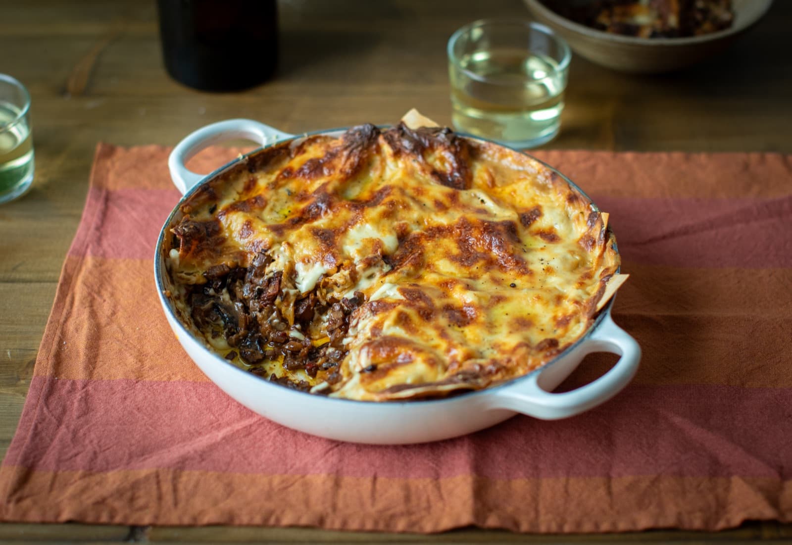 Mushroom Lasagne