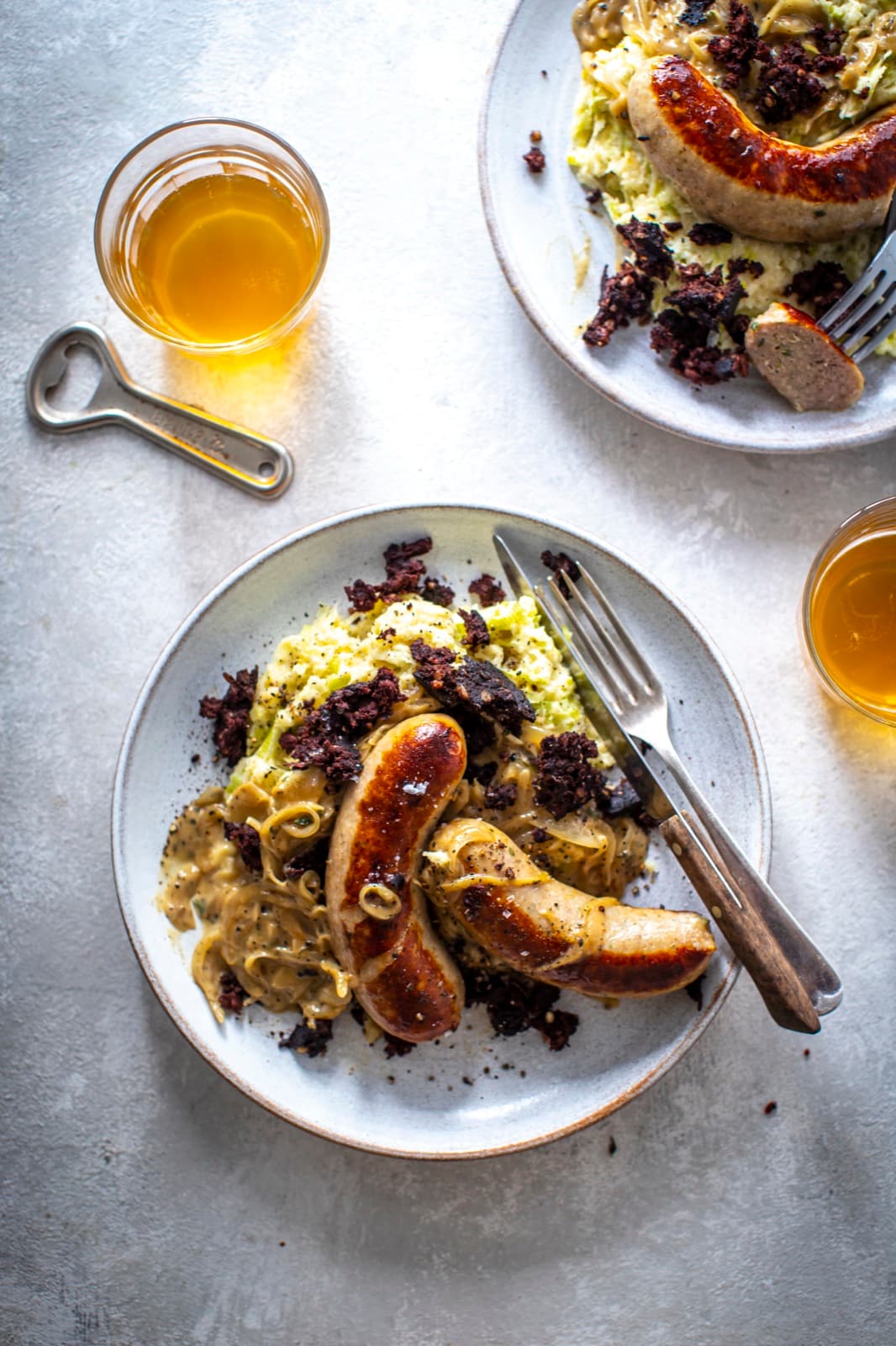 Bangers & Parsnip Mash