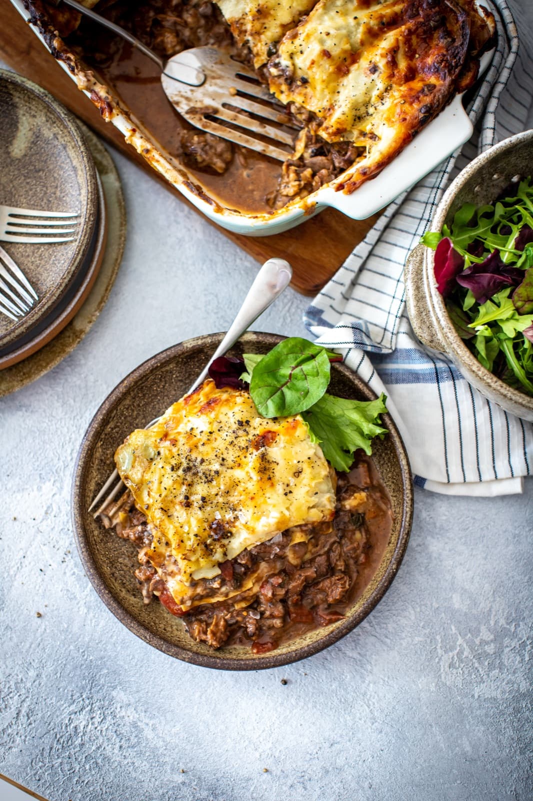 Braised Beef Shin Lasagne