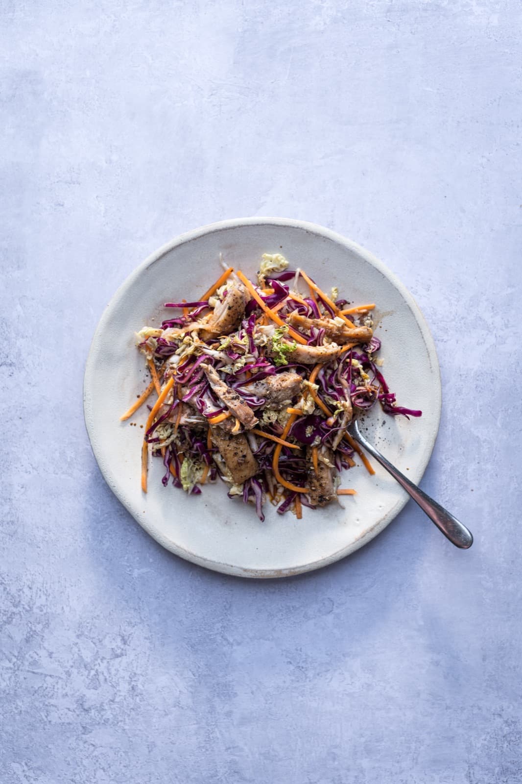 Chinese Chopped Chicken Salad with Bacon XO Sauce