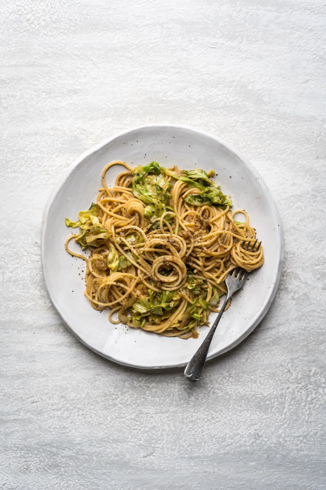 Green Miso Spaghetti