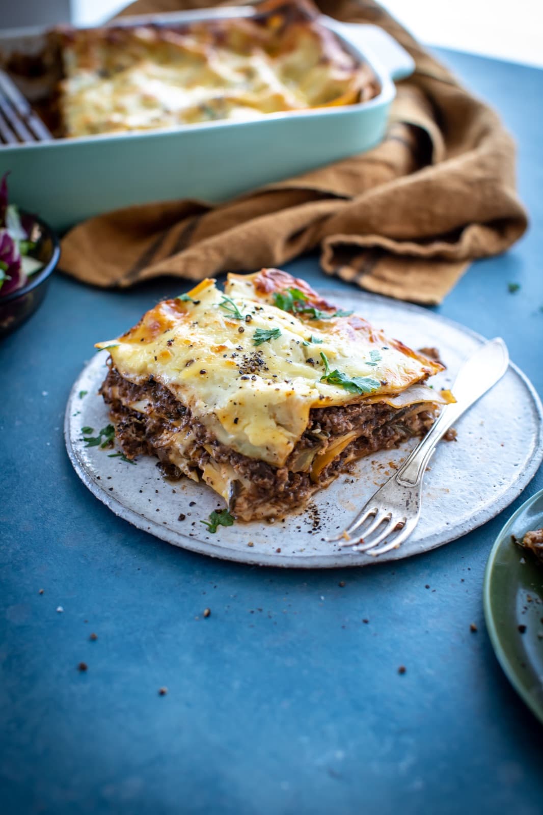 Mushroom & Cauliflower Ragu Lasagne