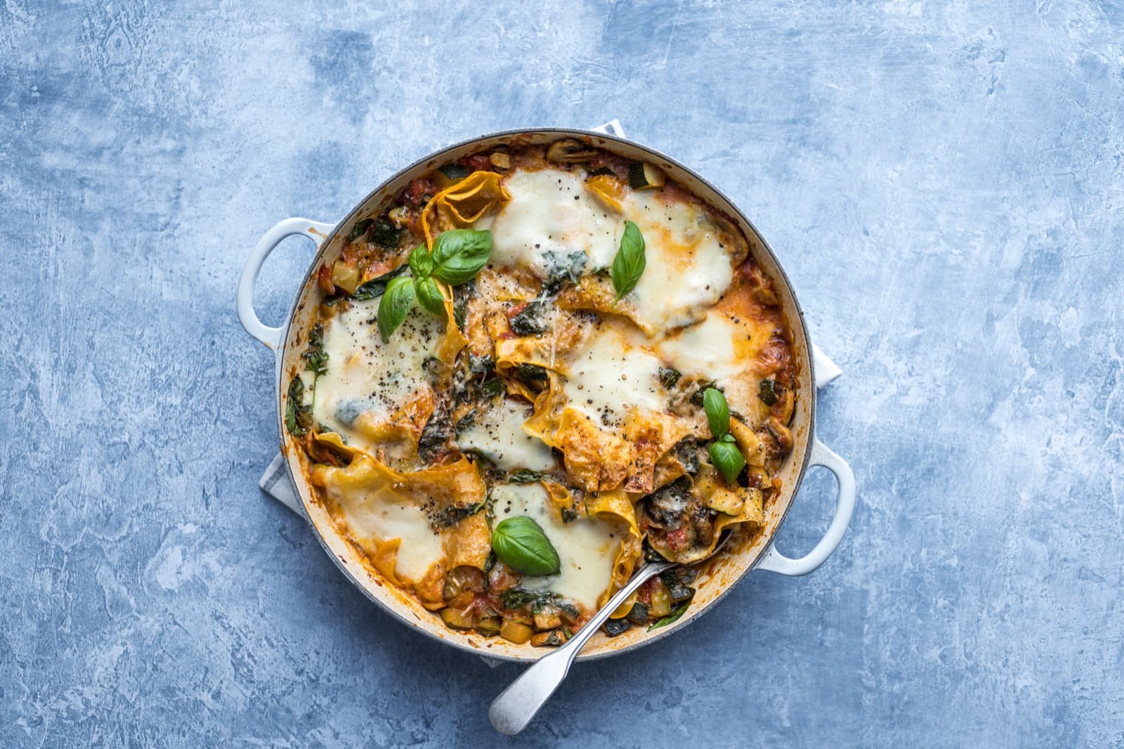 One-pan Veggie Lasagne