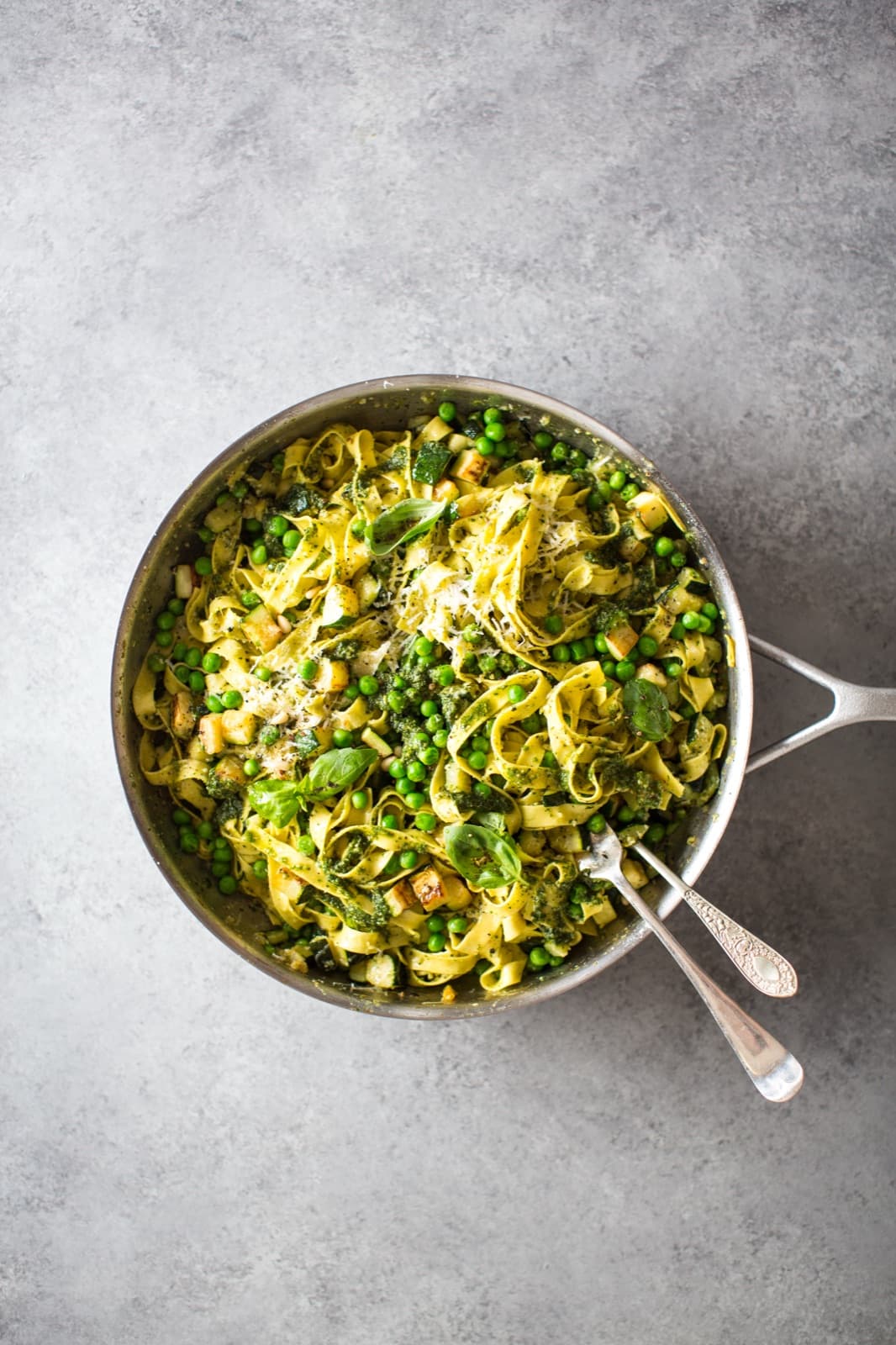 Super Green Pesto Pasta
