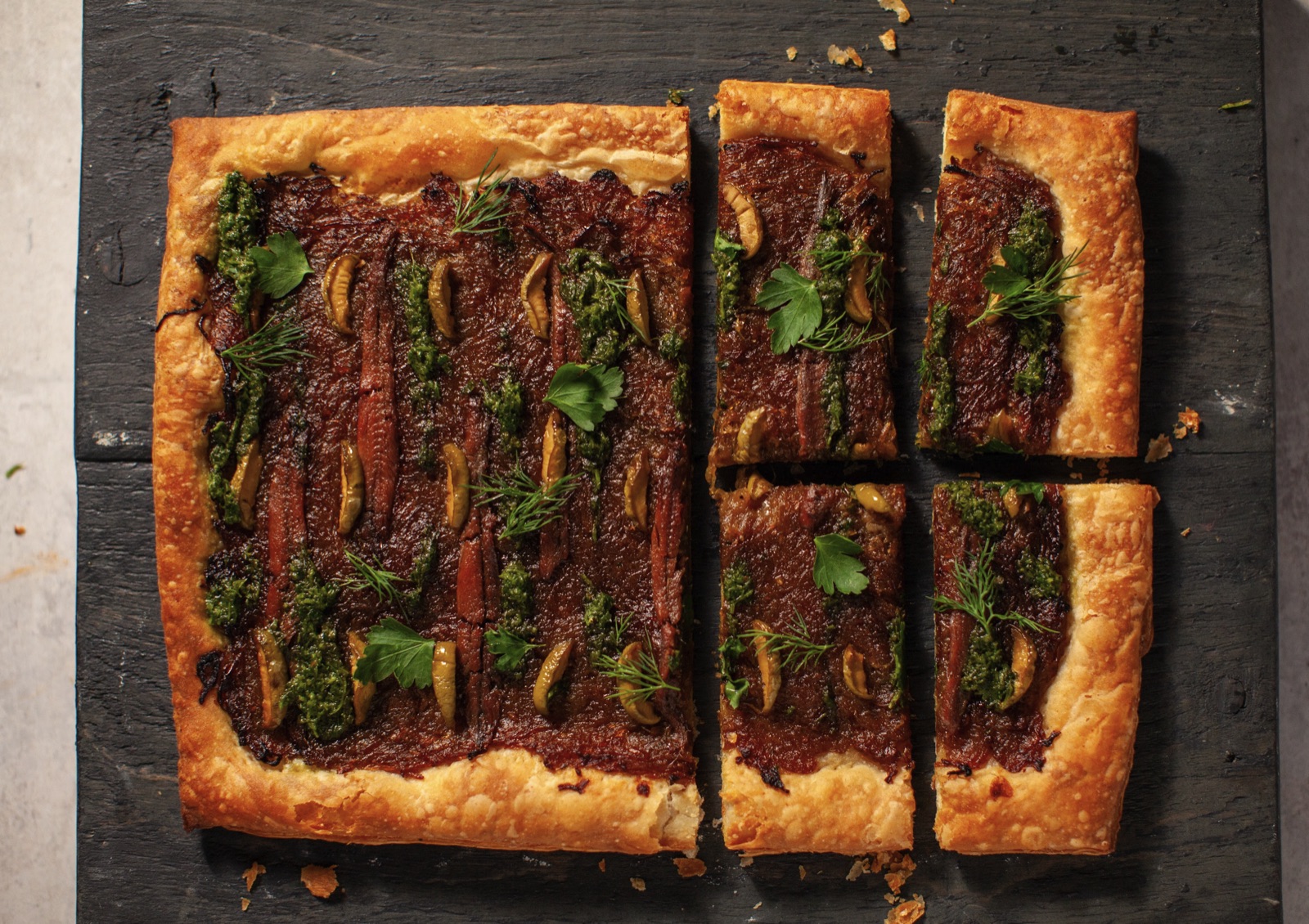 Tart pissaladière