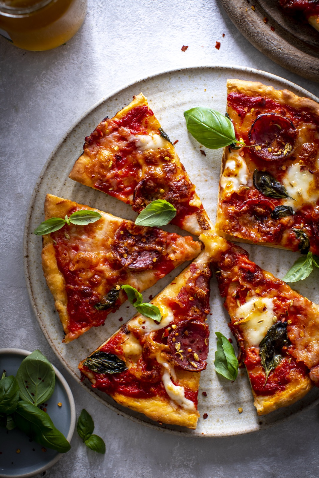 Fennel and Chorizo One Pan Pizza · Appetite