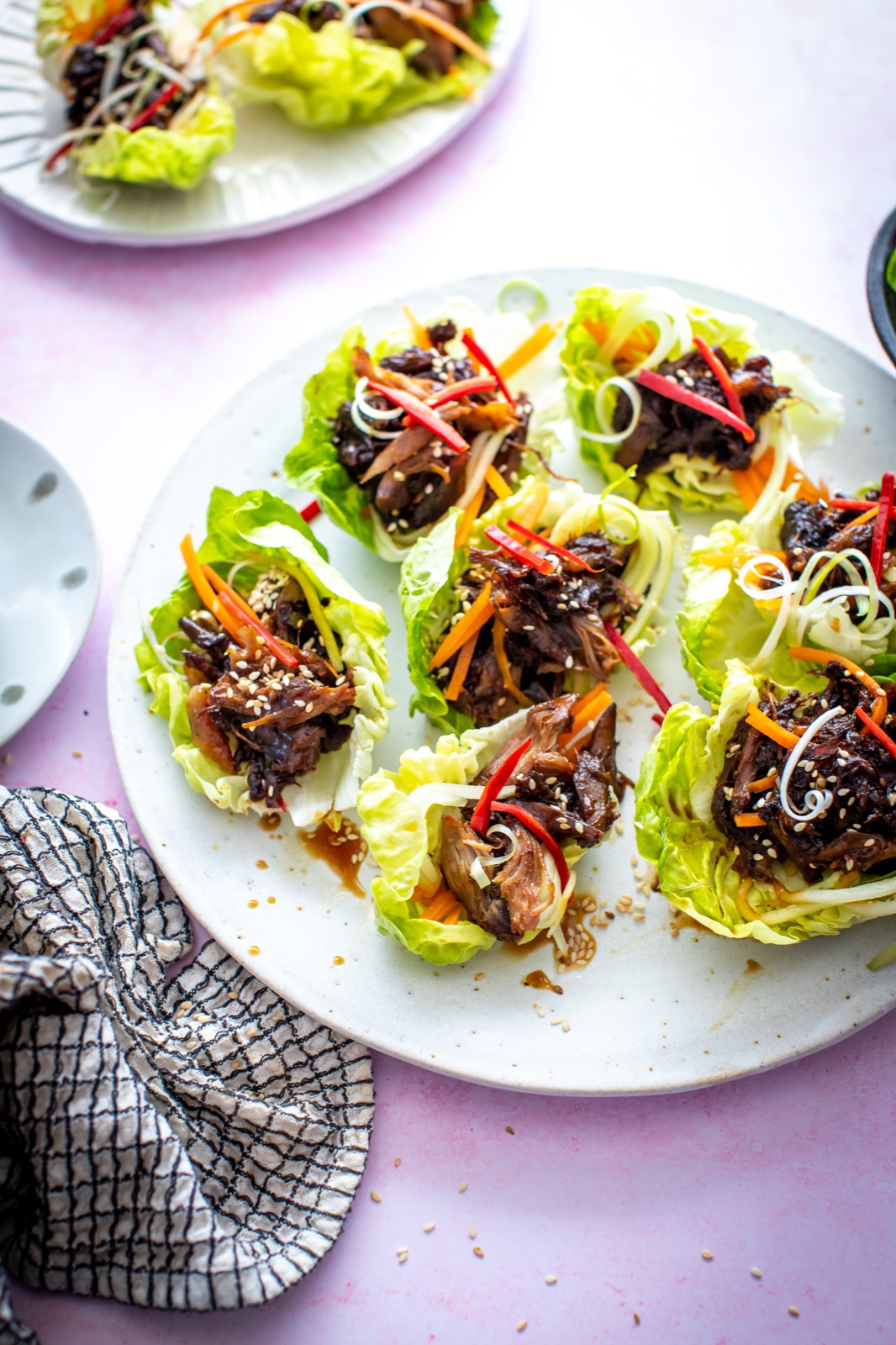 Hoisin Duck Lettuce Wraps