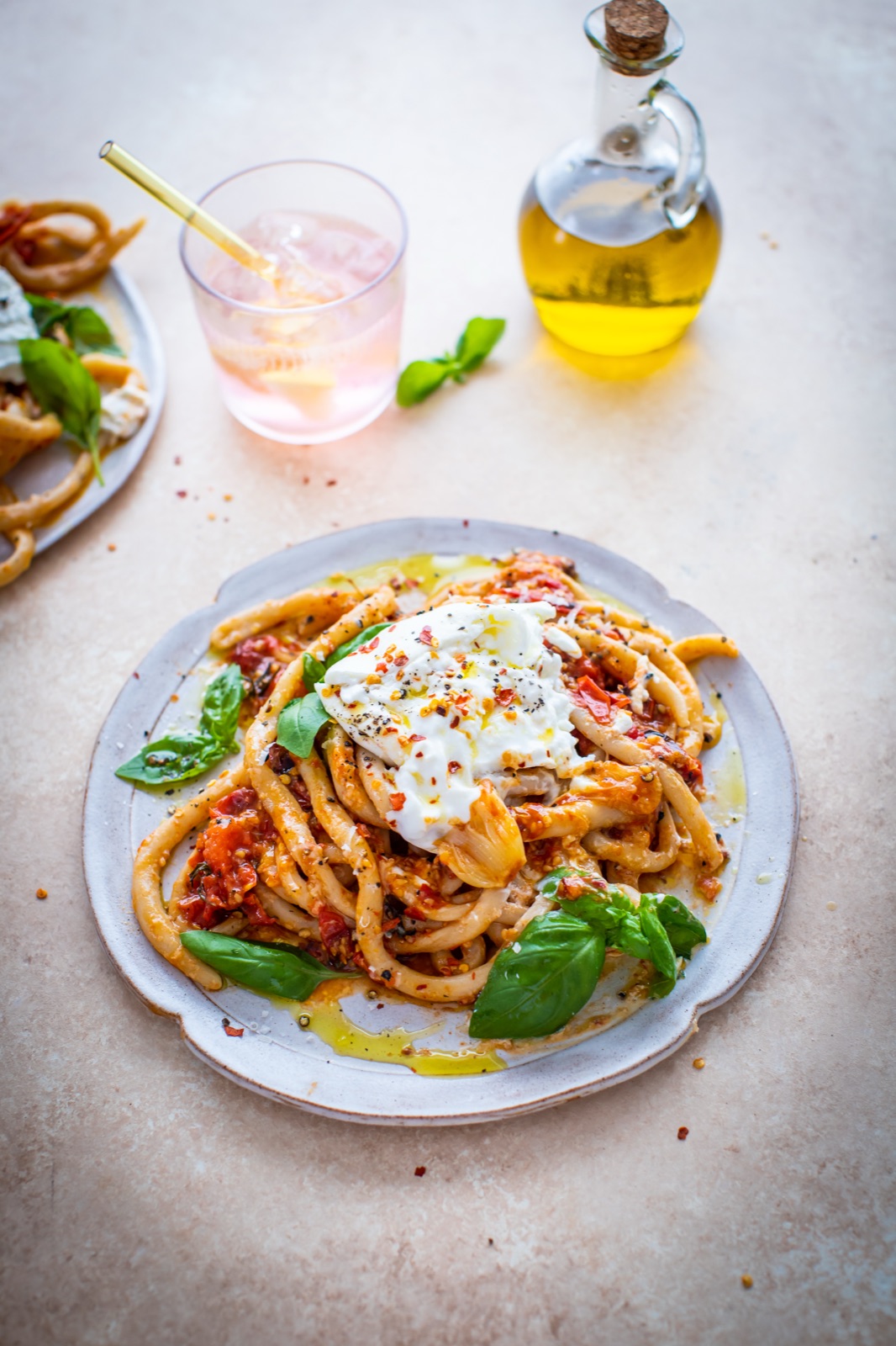 Roast Cherry Tomato Pici